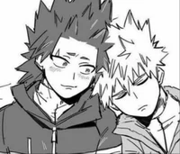 Kirishima and Bakugo