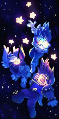 The Deltarune trio