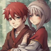 Gaara X blind sister