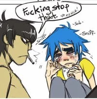 Murdoc y 2D