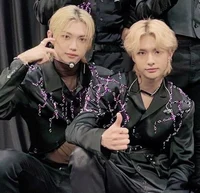 Hyunjin and Felix