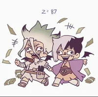 Senku and Gen