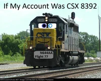 1st Account CSX 8392
