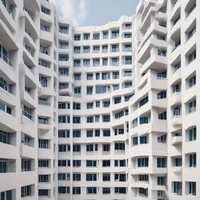 Surrounding building