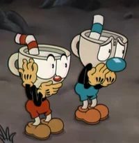 Cuphead and Mugman