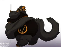 Fat black protogen 