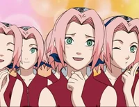 Sakura clone jutsus