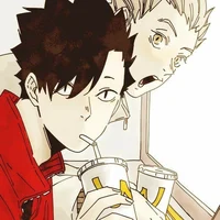 Kuroo y Bokuto 