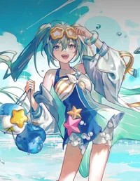 Vocaloid - Beach