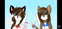 Natali and oggy