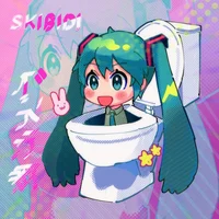 skibidi toilet miku