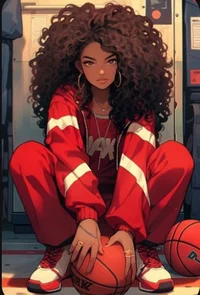 Jugadora de basquet 