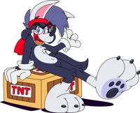 Baku the wolf