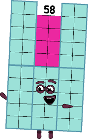 Numberblocks 58