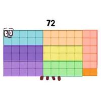 Numberblocks 72