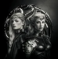 Visenya and Rhaenys