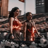Katniss and Peeta