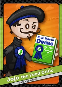 JoJo the food critic