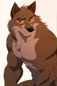 Balto muscular wolf