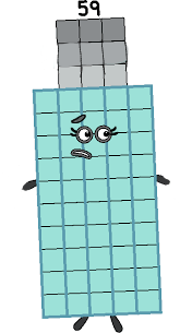 Numberblocks 59
