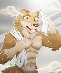 Balto muscular wolf