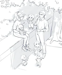 fam of little boys