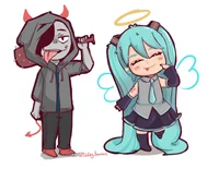 Miku and Peter