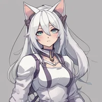 Homeless catgirl