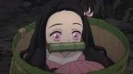 Scared nezuko