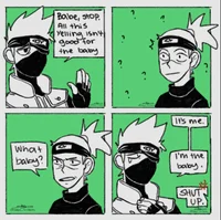 Kakashi and Iruka
