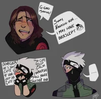 Kakashi and Iruka