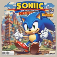 AI Generated Sonic
