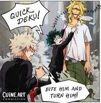 Bakudeku vampire 