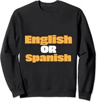 English or Spanish