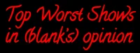 Top Worst Shows