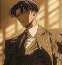 Levi in a suit
