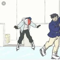 Ice skating mha