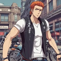 Biker Bf x gf cospla