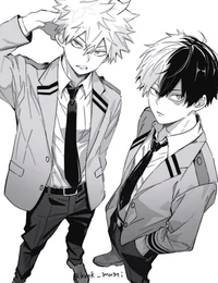 Bakugo and Shoto