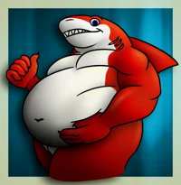 Irongut red shark