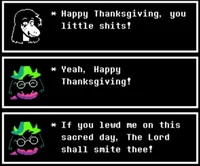 Turkey day Deltarune
