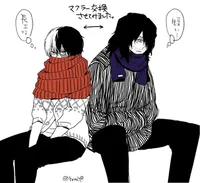 Aizawa and Todoroki