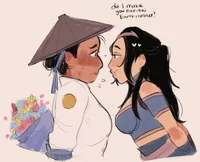 Kitana and Raiden