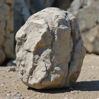 A rock