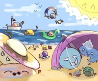 Solarballs pool time