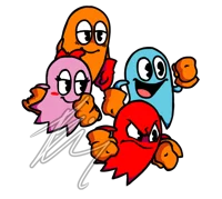 Pac-Man Ghosts