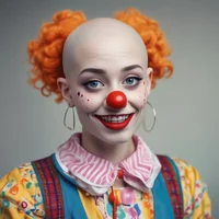 Baldie the clown