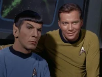 Kirk and Spock
