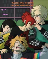Mha boy kaminari sis