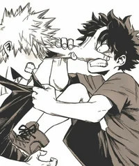 Bakugo and Izuku